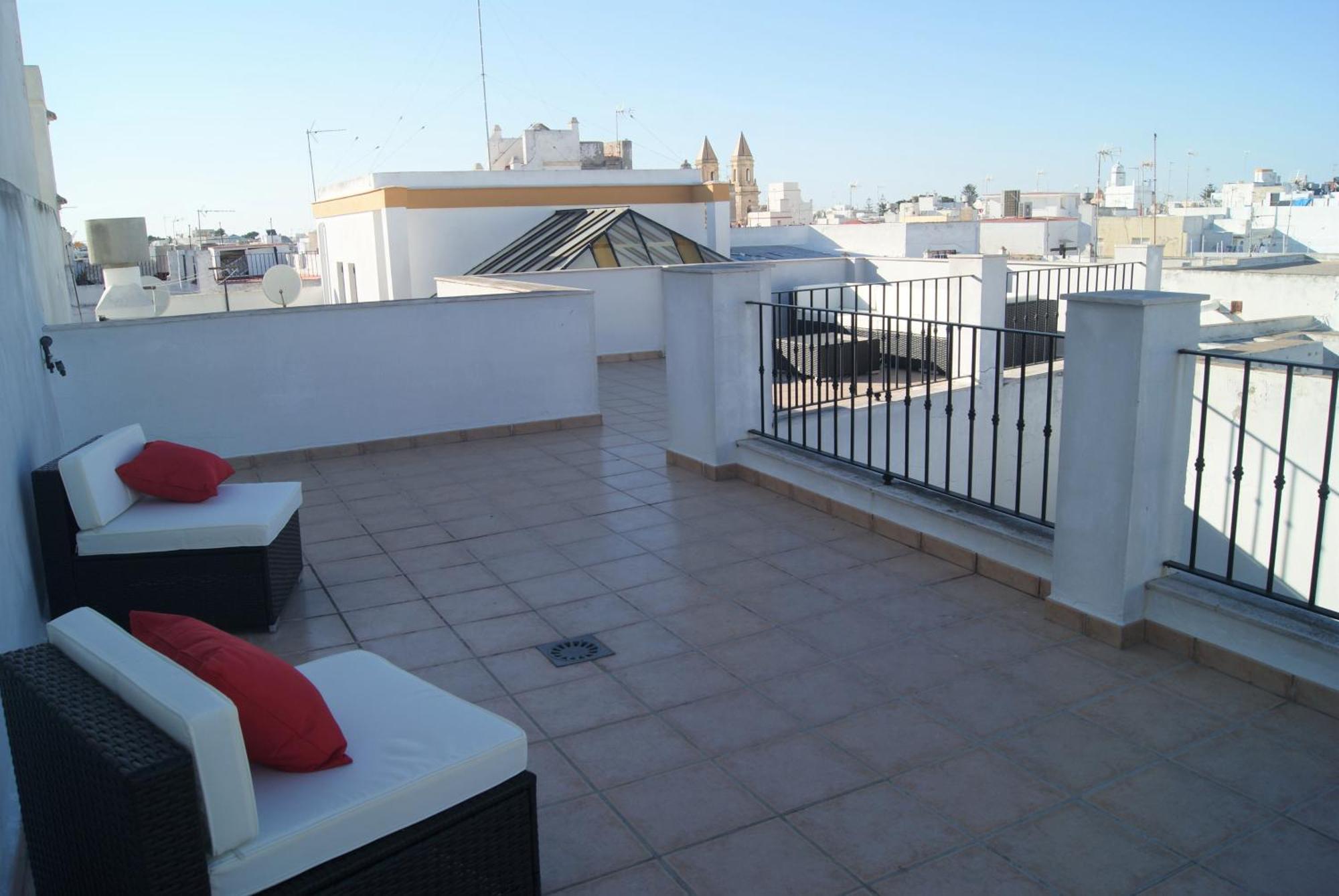 Апартаменты Cdz - Atico Tavira Two Private Terraces With Great Views Кадис Экстерьер фото